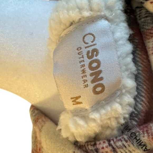 Ci Sono Outerwear Plaid Outdoor Jacket Size M - Picture 5 of 6